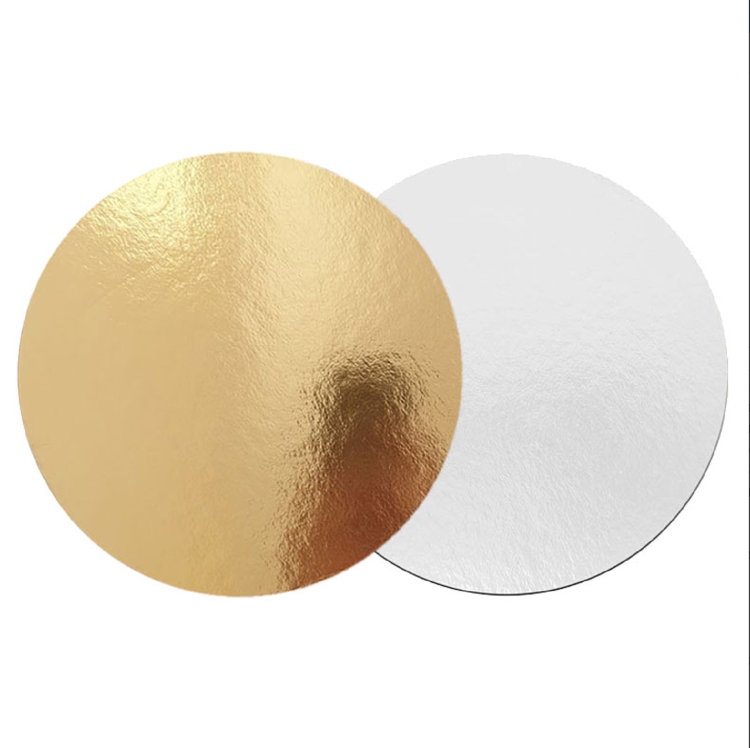 Подставка п/торт d24см золото/жемчуг 1,5мм  50шт/уп