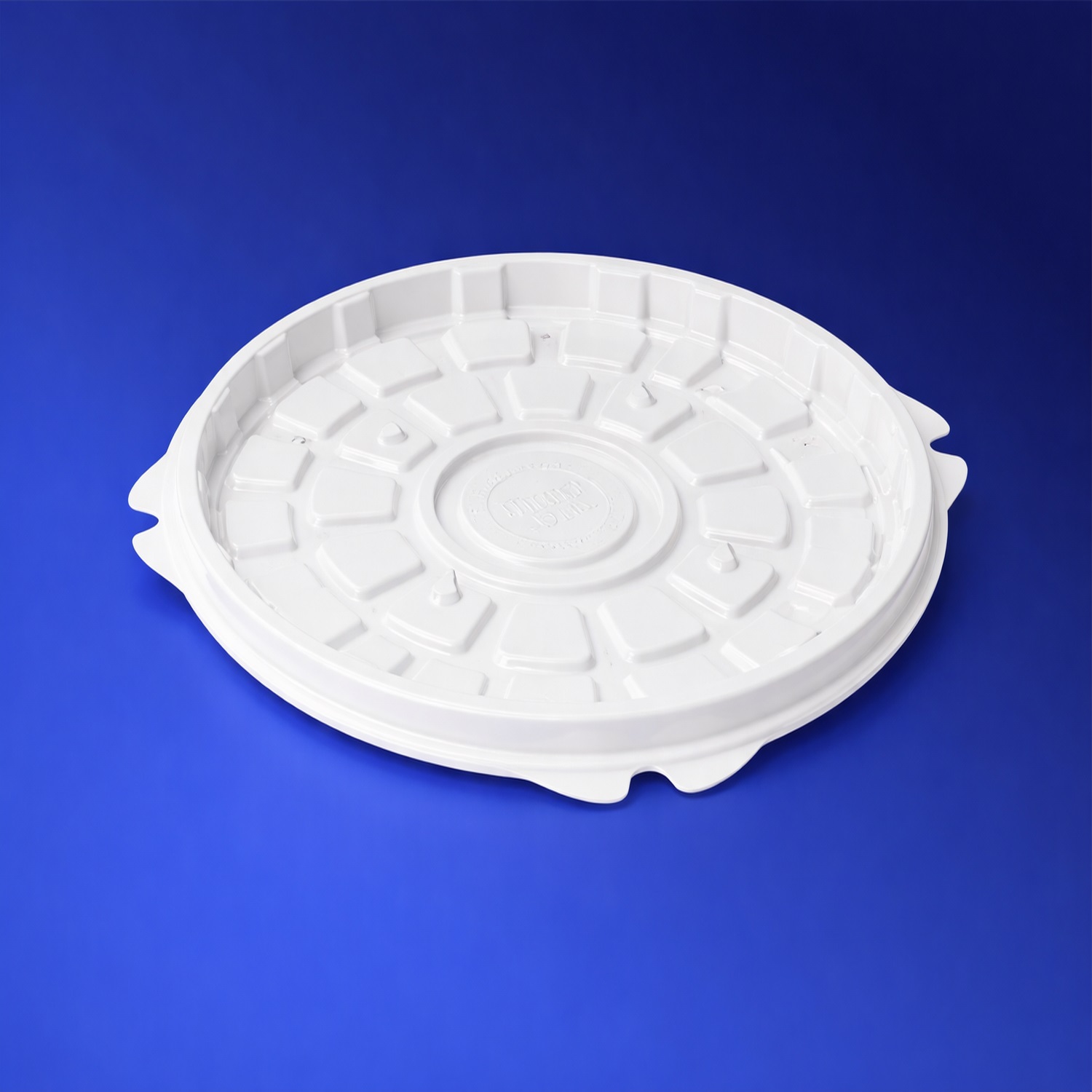 Дно к упаковке для торта d22,4см внутр PS белое  160 штук в коробке Т-218/11ДШ (П)