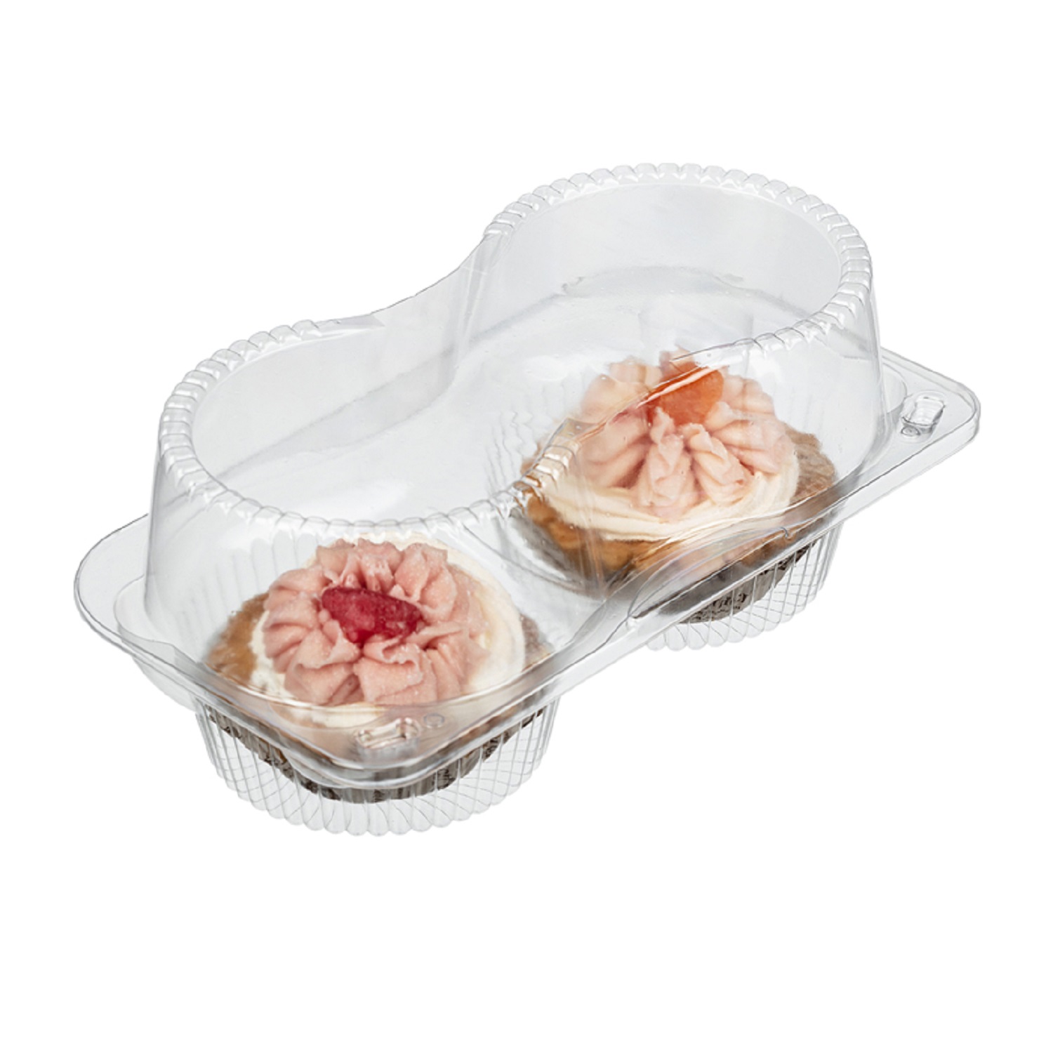 Контейнер-ракушка 2-С 21,8х11,6х8,7см БОПС 520 шт/кор РК-2212С2КВ