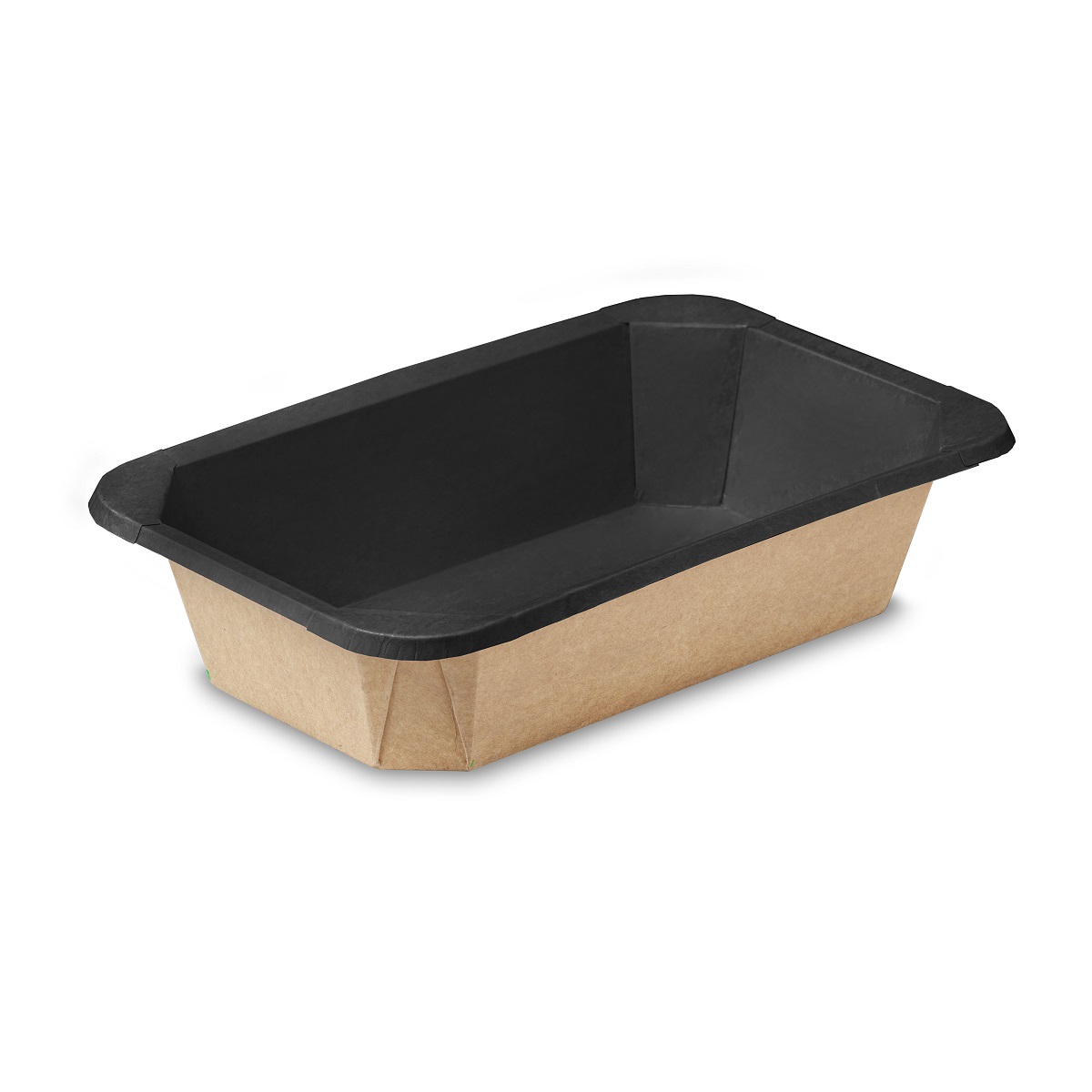 OSQ OCTOBOX 800 BW 23,0х14,7х5,0см 800мл черное дно (крышка отдельно)