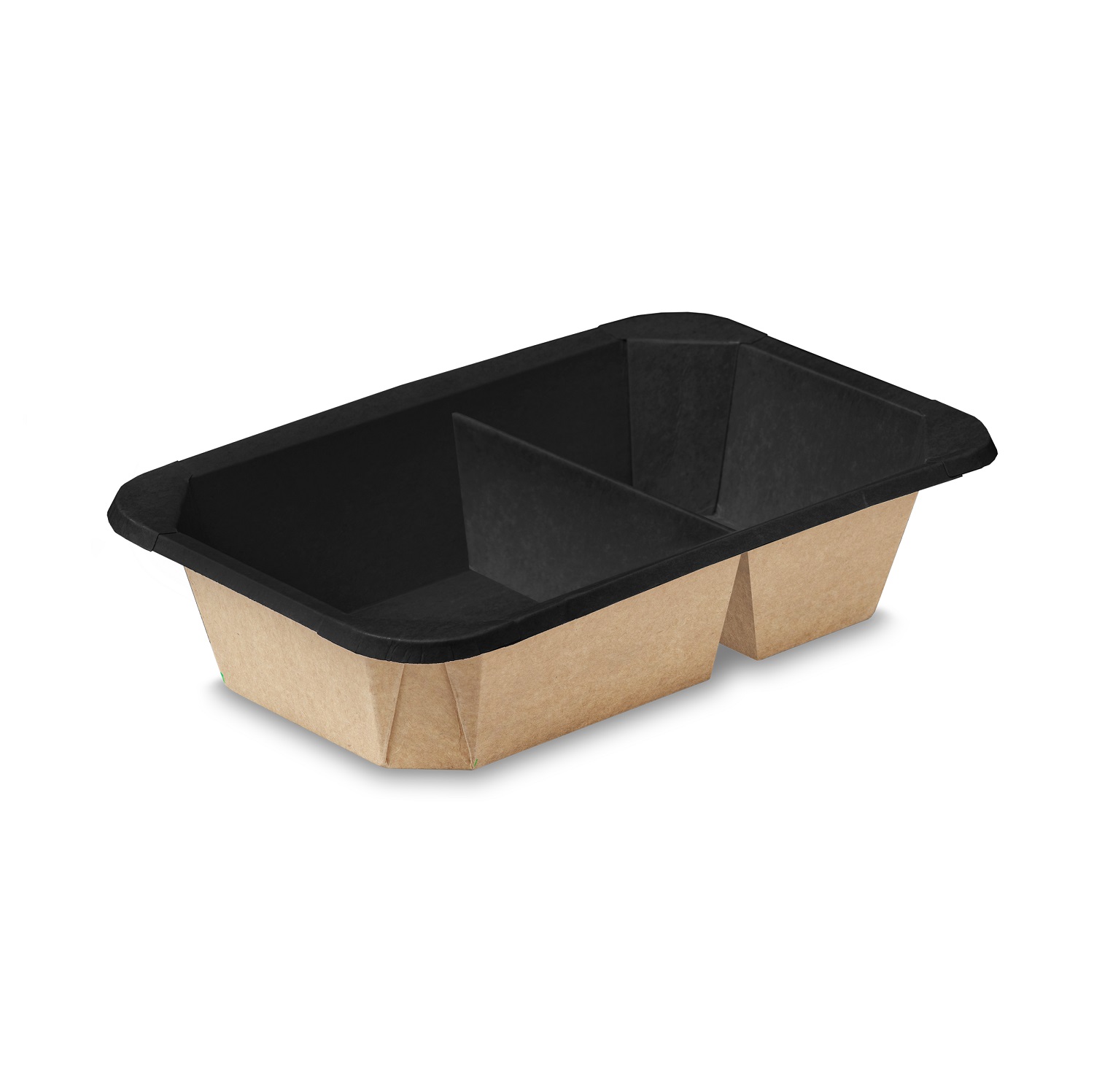 OSQ OCTOBOX 800/2 BW 23,0х14,7х5,0см 800мл черное дно (крышка отдельно)
