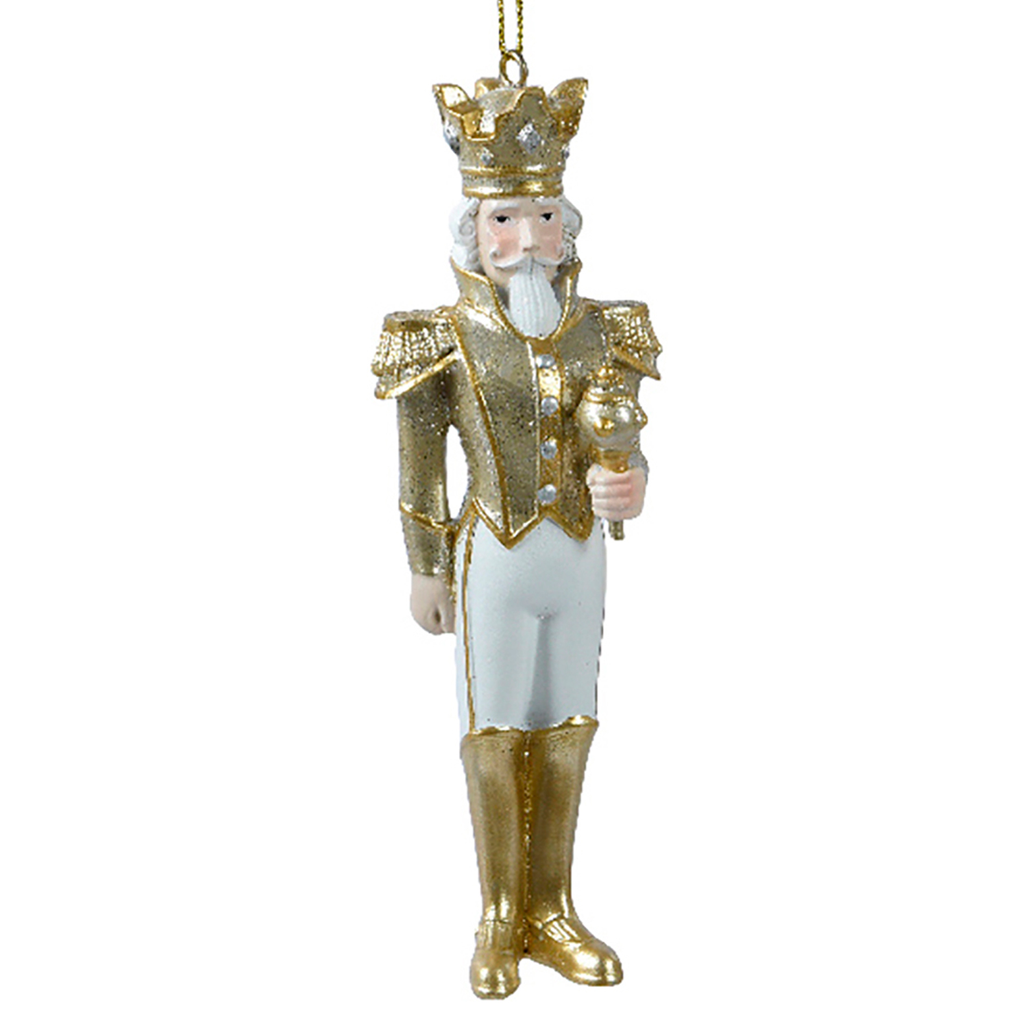 Декор Король в золотом мундире с державой 5х4,3х13см