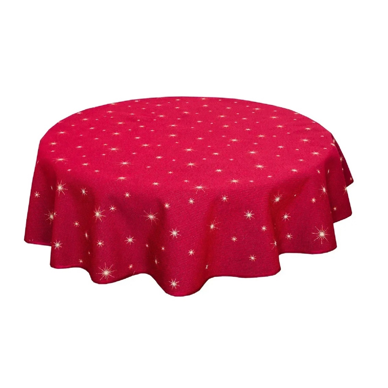 Скатерть Звездная ночь d240см гобелен без люрекса EDEN671W-240D