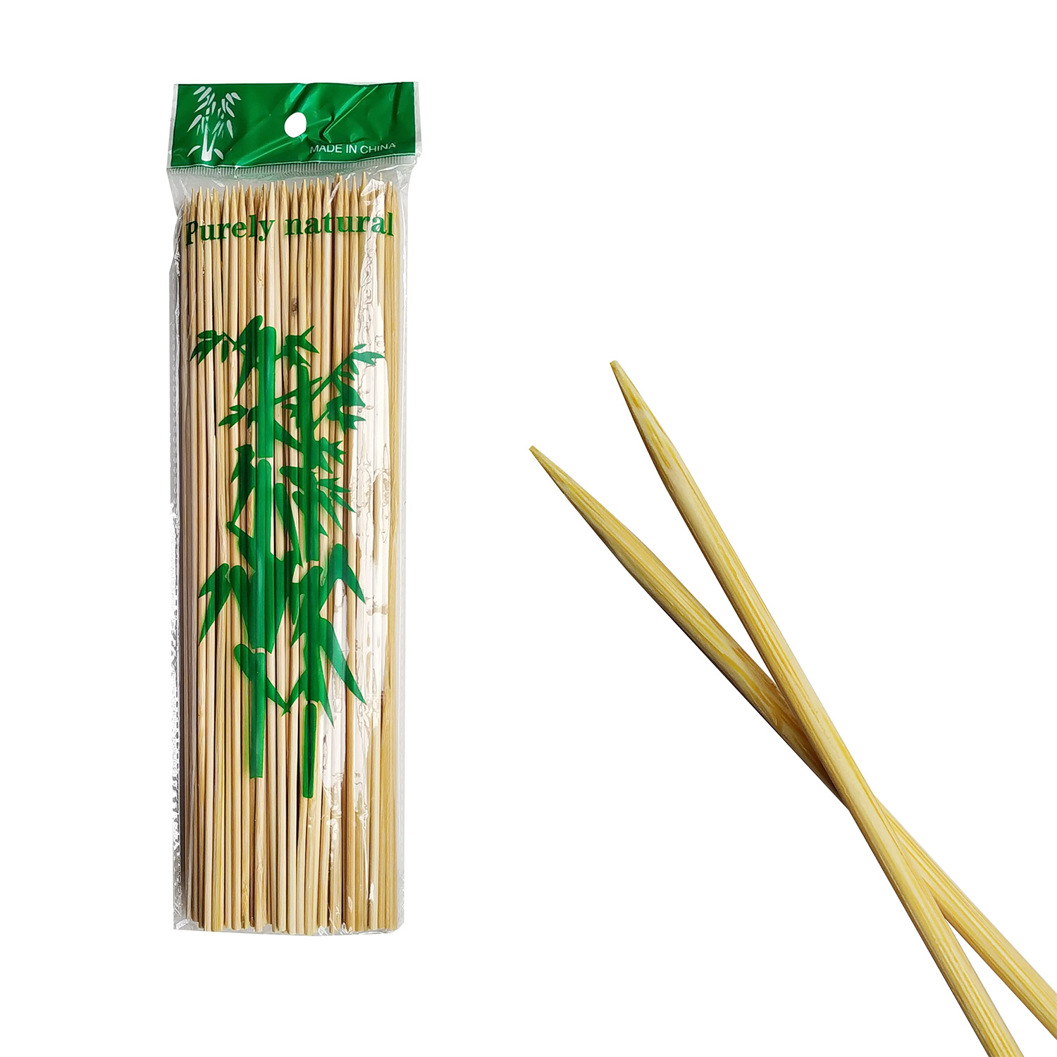 Шпажка для шашлыка из бамбука 0,3х30см 100шт/уп