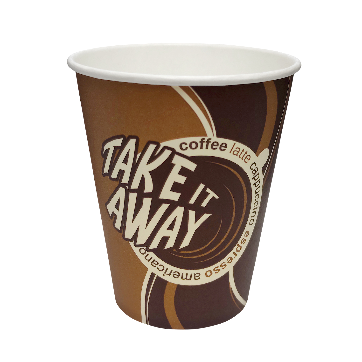 Стакан бумажный 165мл для горячих напитков Coffee take away 50 шт/уп