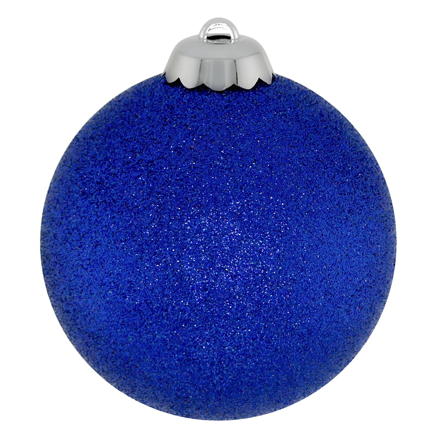 Шар синий с блеском d8см