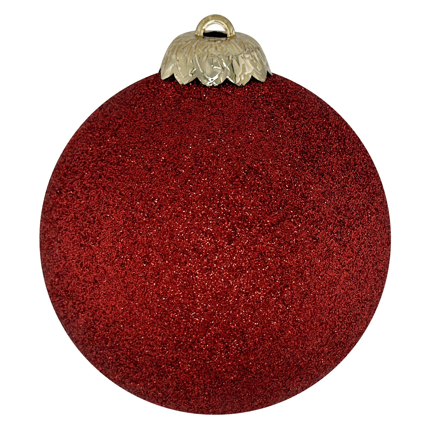 Шар красный с блеском d8см