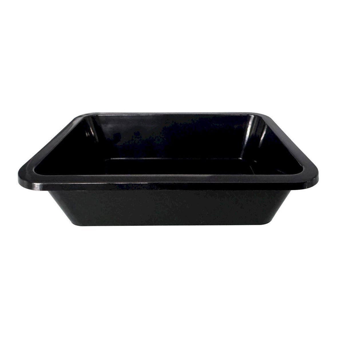 Соусничка  50мл PP прямоугольная 8,2х6,2х2,0 черная