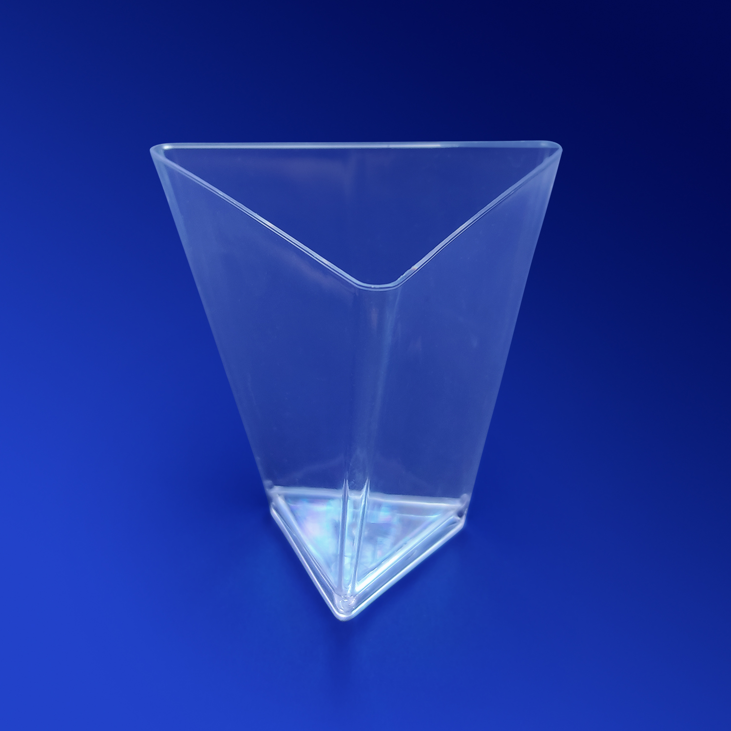 Мини-сервиз чашка Треугольник PS 70мл 6,7х6,7см h6,5см 25шт/уп
