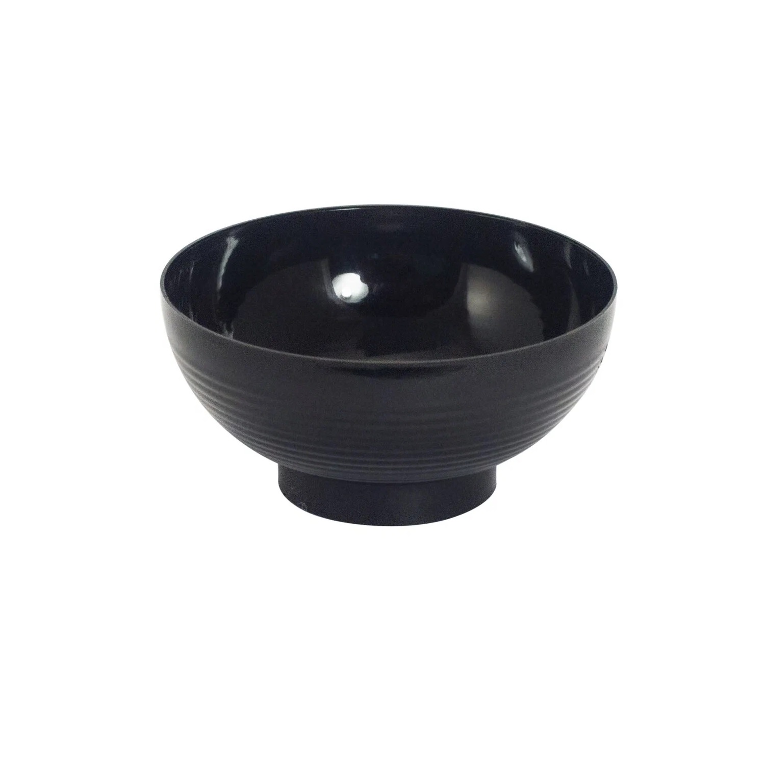 Мини-сервиз чашка Мини-миска  PS 60мл d6,6см h3,2см черная 10шт/уп