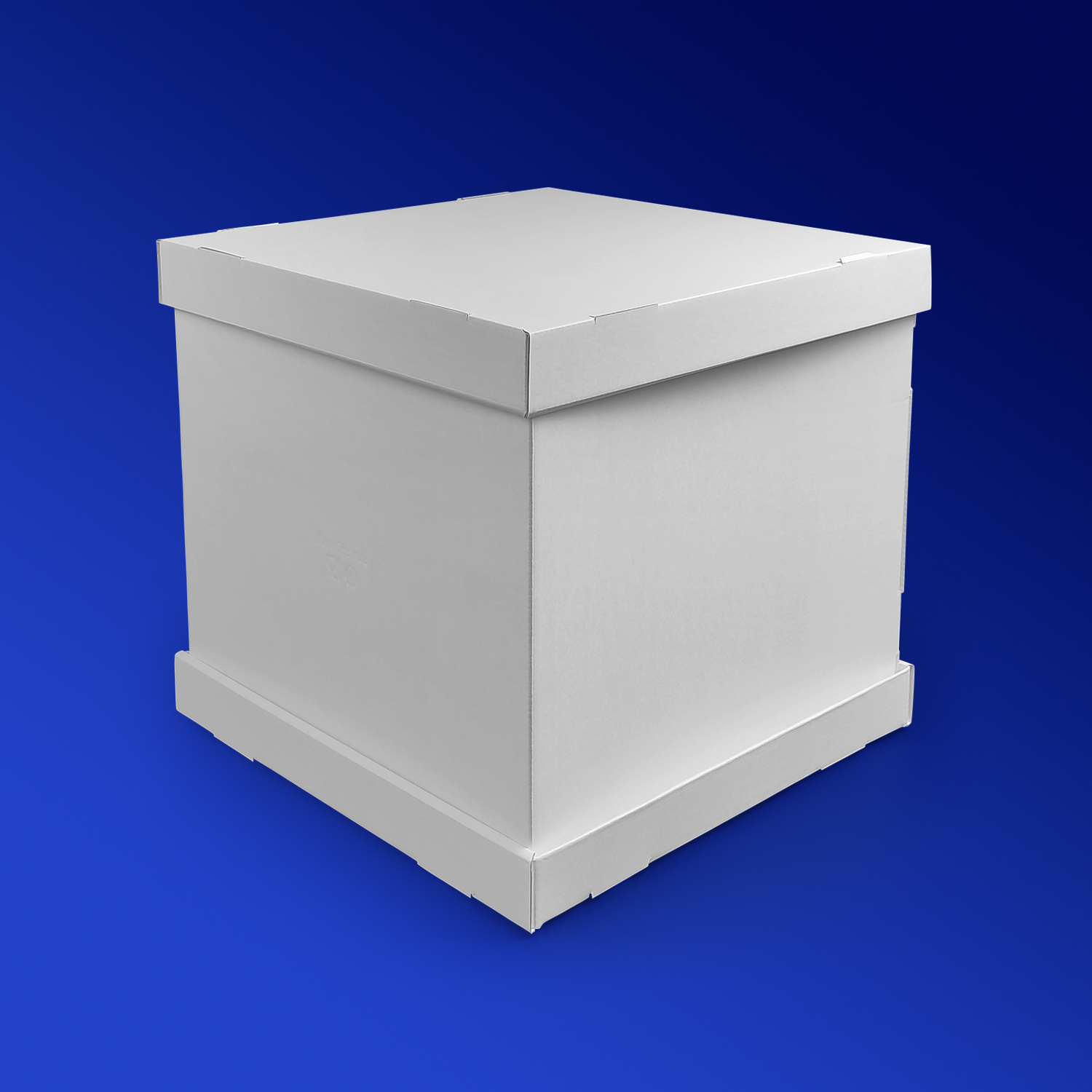 Коробка для торта белая Strong White 30,0х30,0х30,0см
