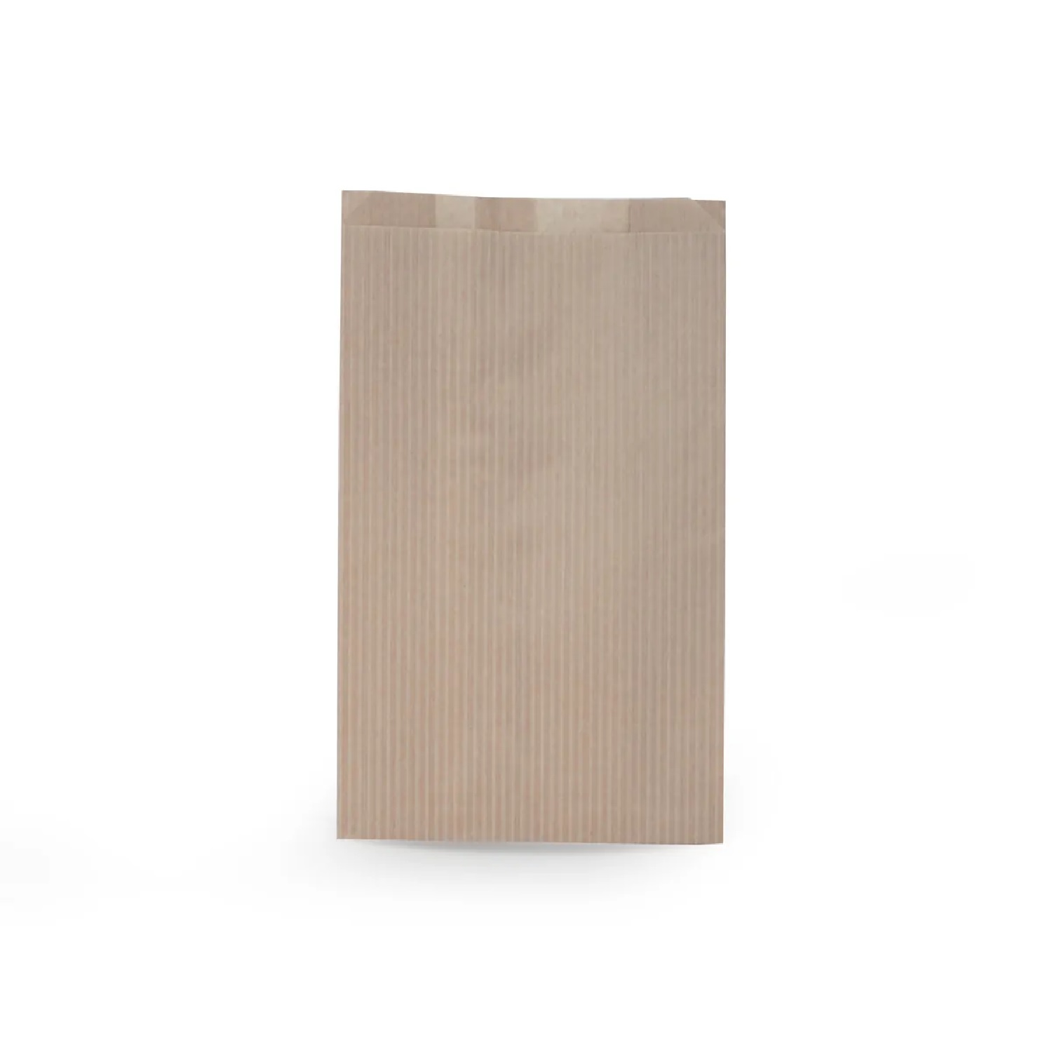 Пакет бумажный  35х20х10см коричневый Полоска универсальный 40гр/м2 50 шт/уп