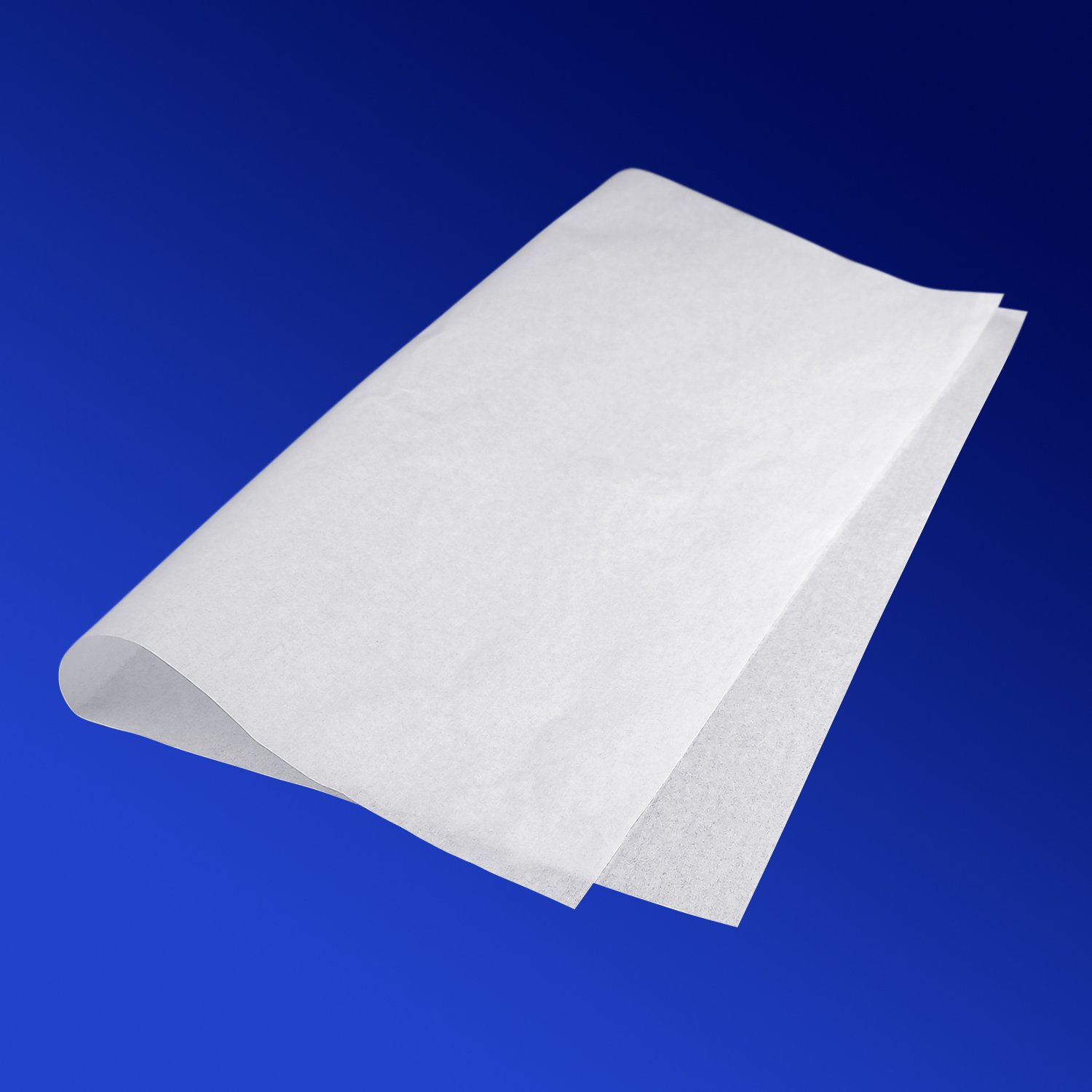 Бумага оберточная листовая 39,0х39,0см белая парафинированная 400шт/уп