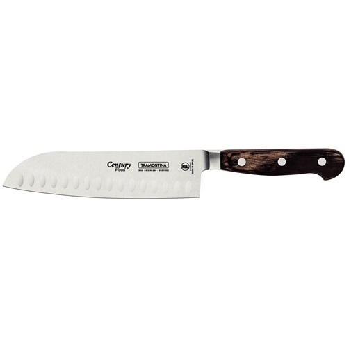 Нож Century Wood 178мм/306мм кухонный SANTOKU