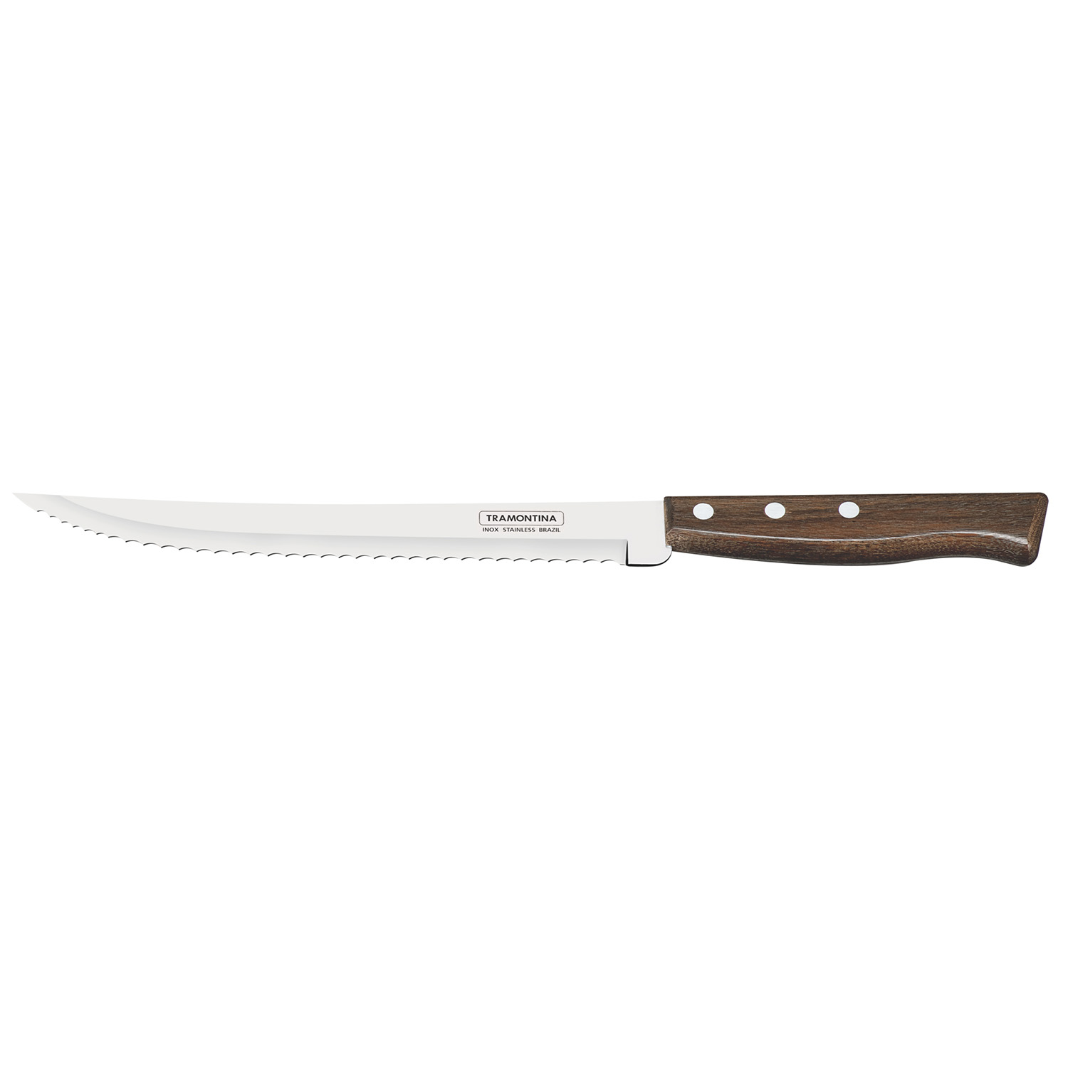 Нож Tradicional 230мм/353мм для хлеба заостренный коричневый