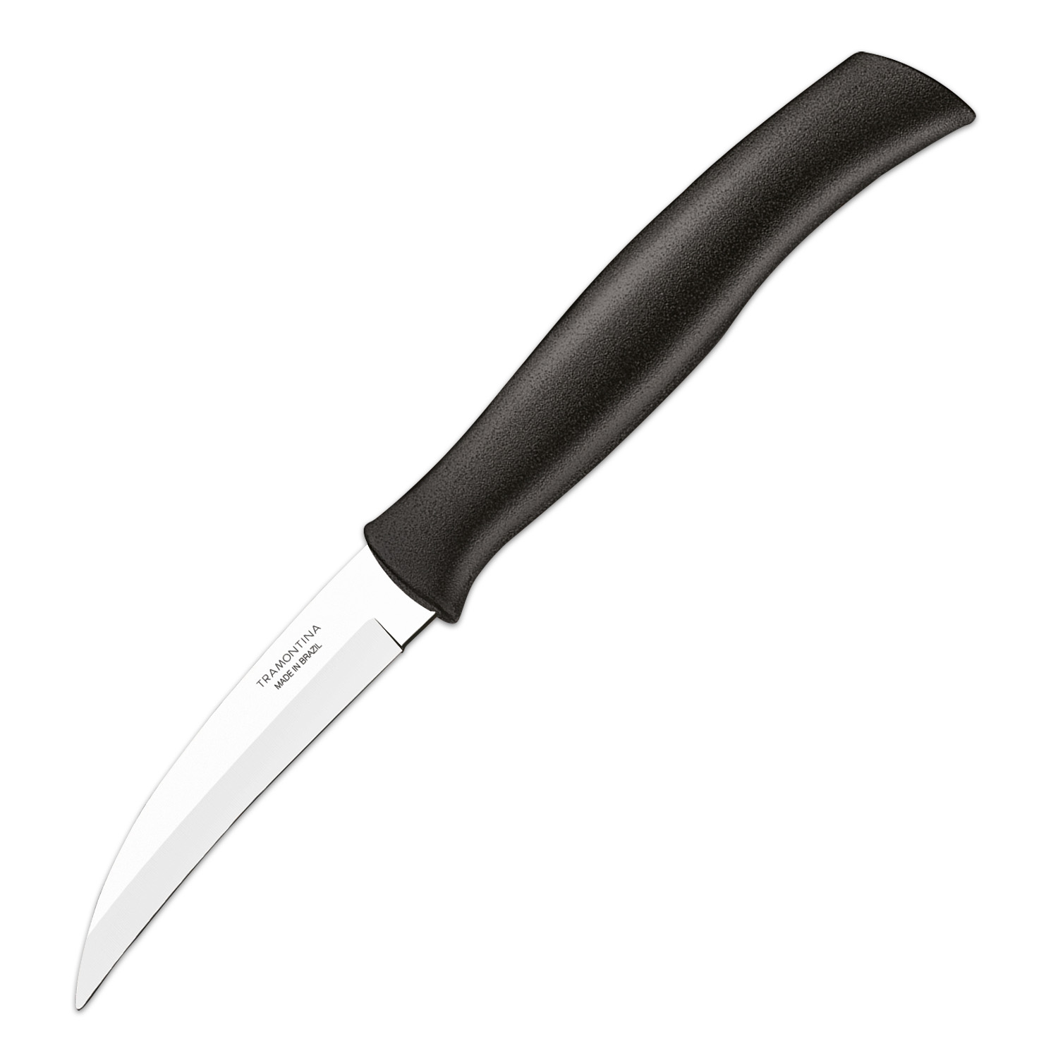 Нож Athus  76мм/172мм для овощей черный  3шт/уп