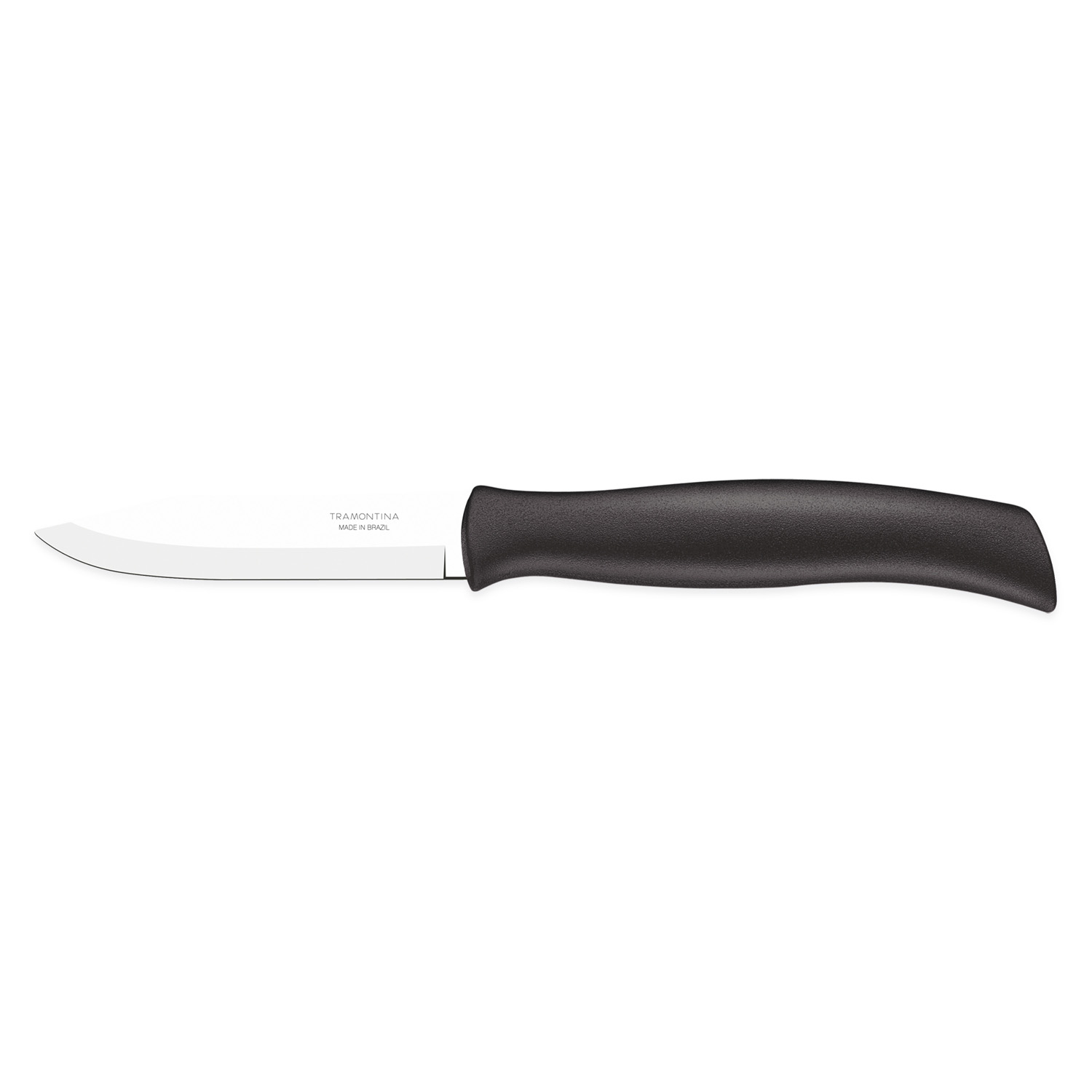 Нож Athus  76мм/182мм для овощей черный