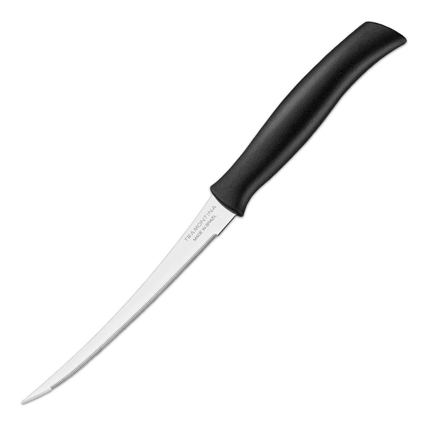 Нож Athus 127мм/227мм для томата черный