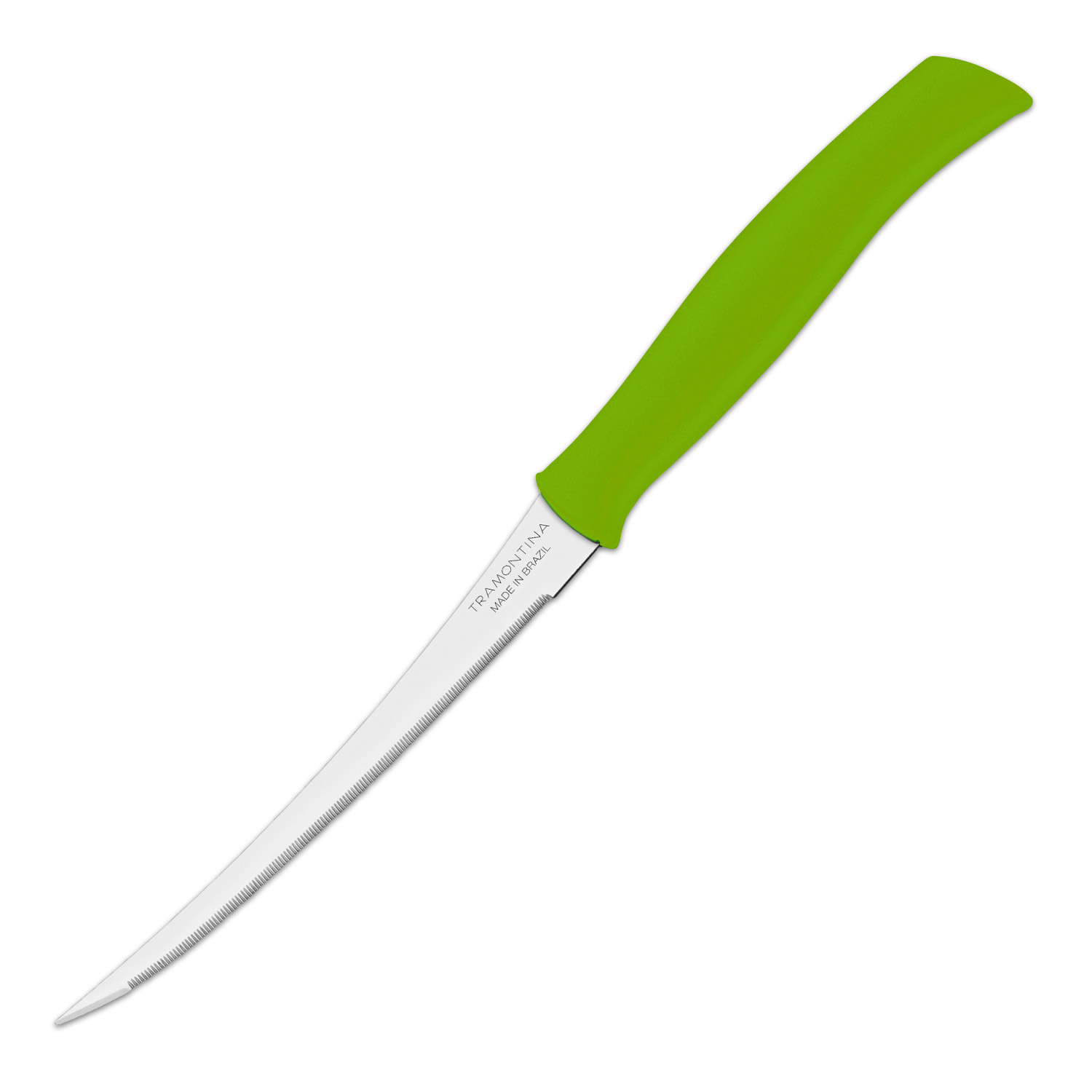 Нож Athus 127мм/227мм для томата зеленый