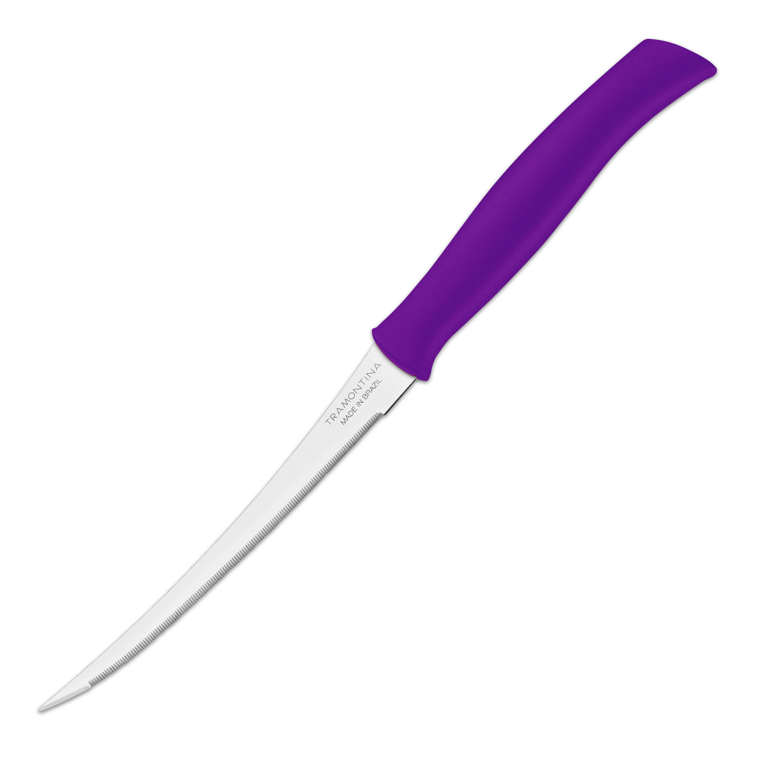 Нож Athus 127мм/227мм для томата фиолетовый
