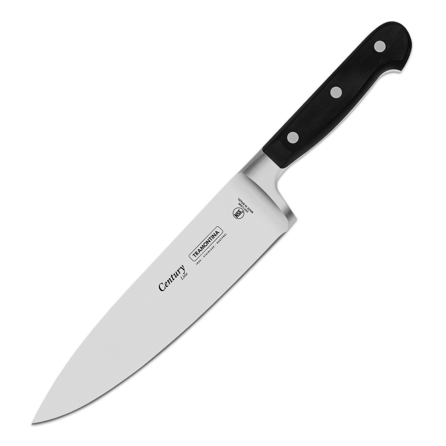 Нож Century 203мм/337мм кухонный черный