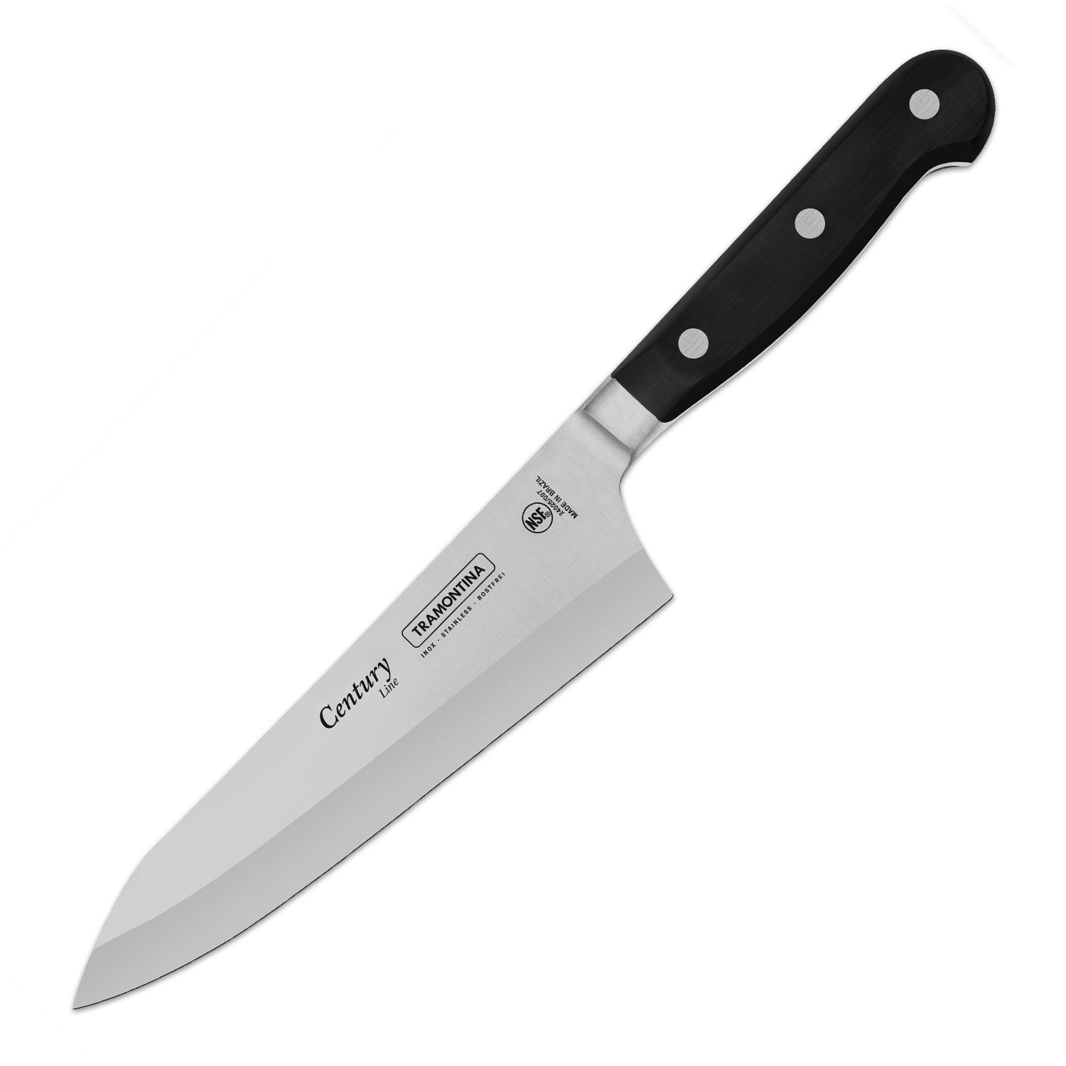 Нож Century 178мм/300мм кухонный черный