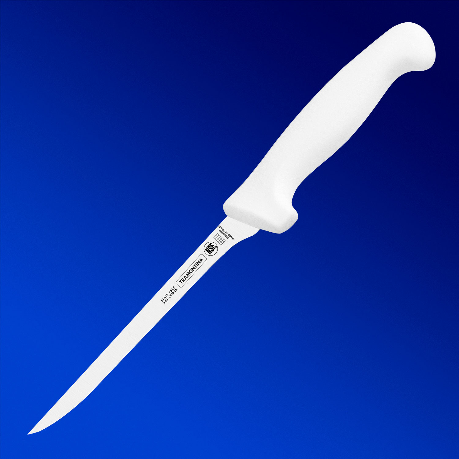 Нож Professional Master 178мм/324мм  гибкий белый