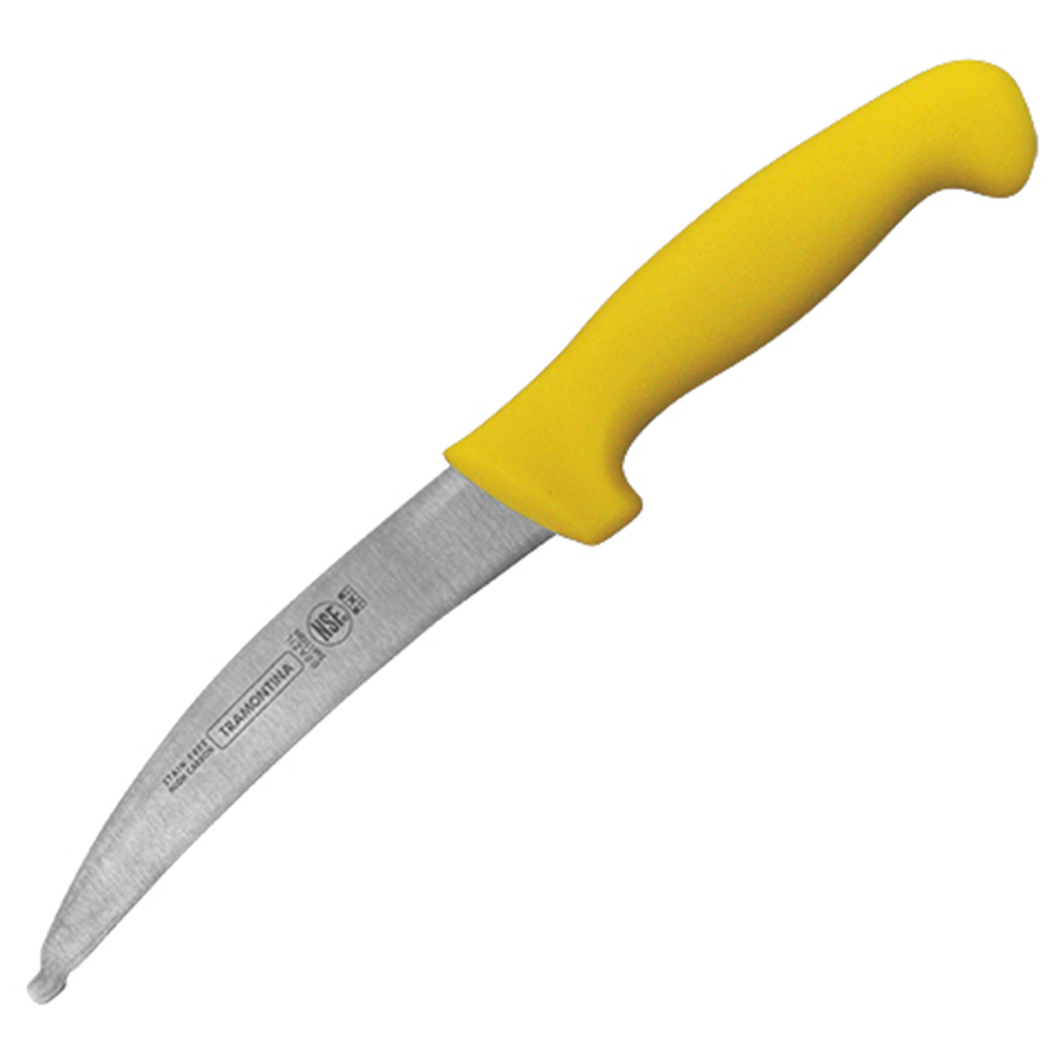 Нож Professional Master 153мм/260мм для разделки рыбы желтый