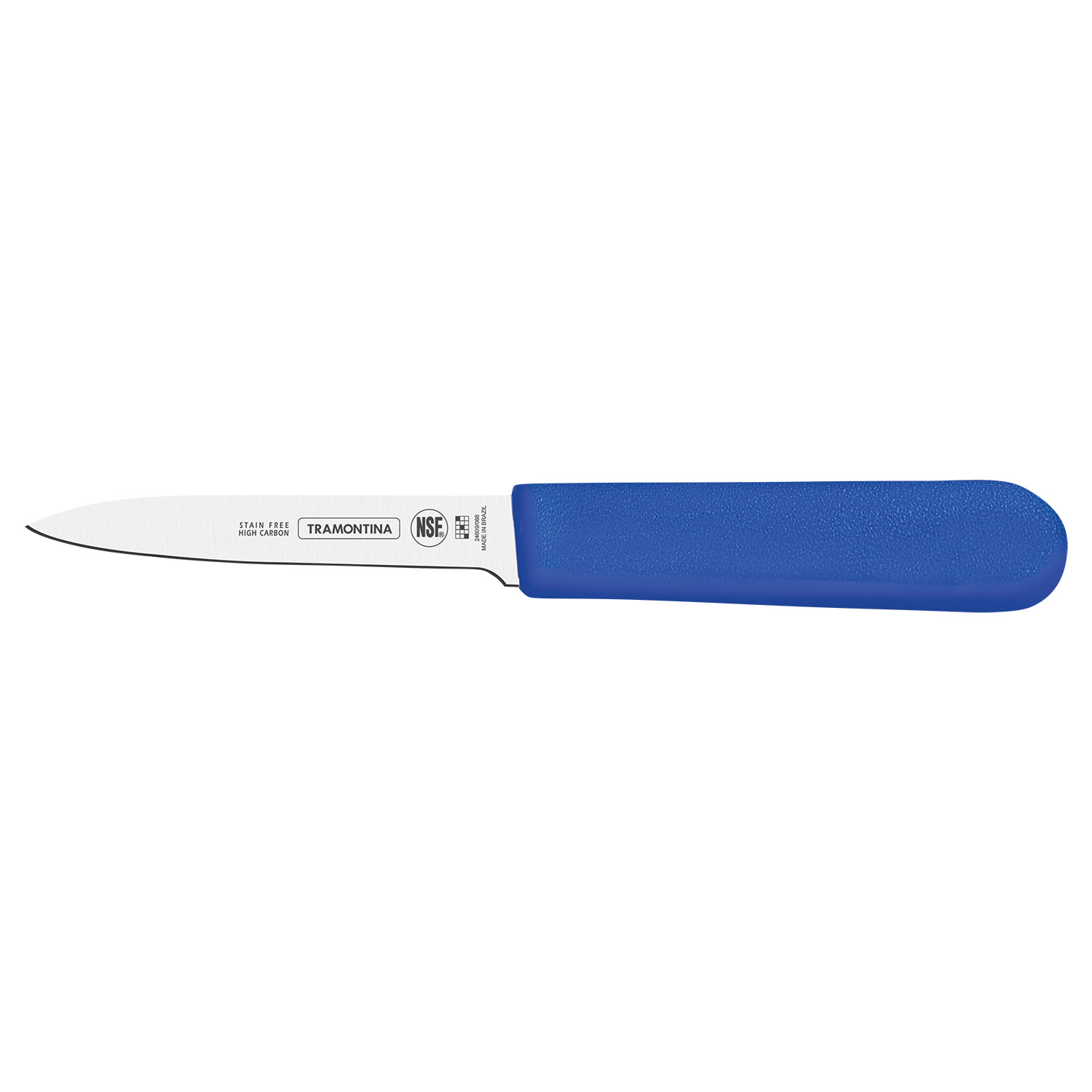 Нож Professional Master 102мм/199мм для овощей синий