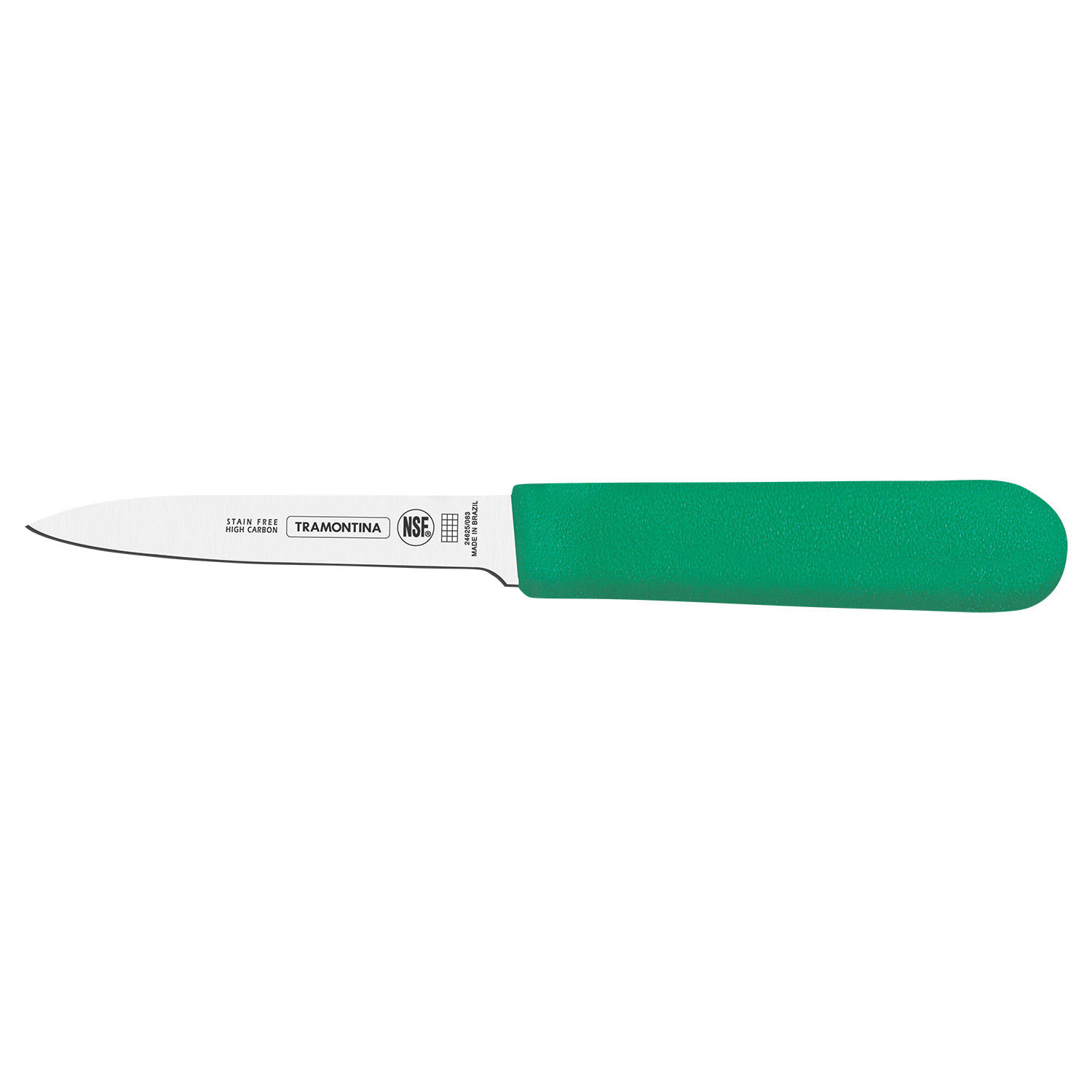 Нож Professional Master 102мм/199мм для овощей зеленый
