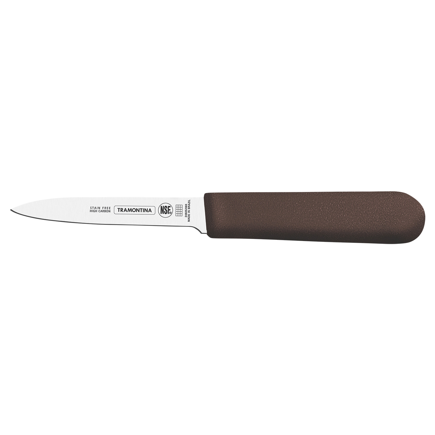 Нож Professional Master 102мм/199мм для овощей коричневый