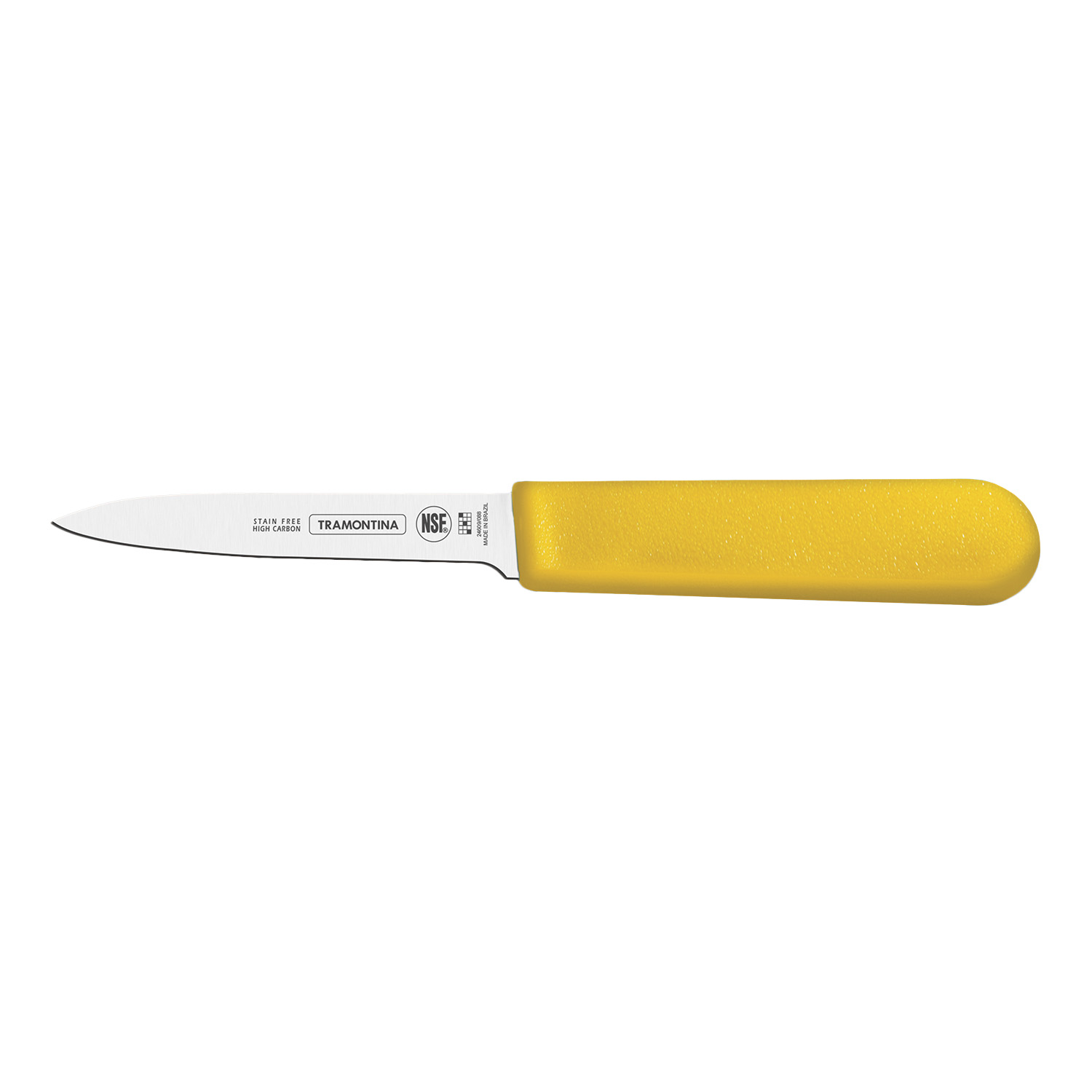Нож Professional Master 76мм/185мм для овощей желтый