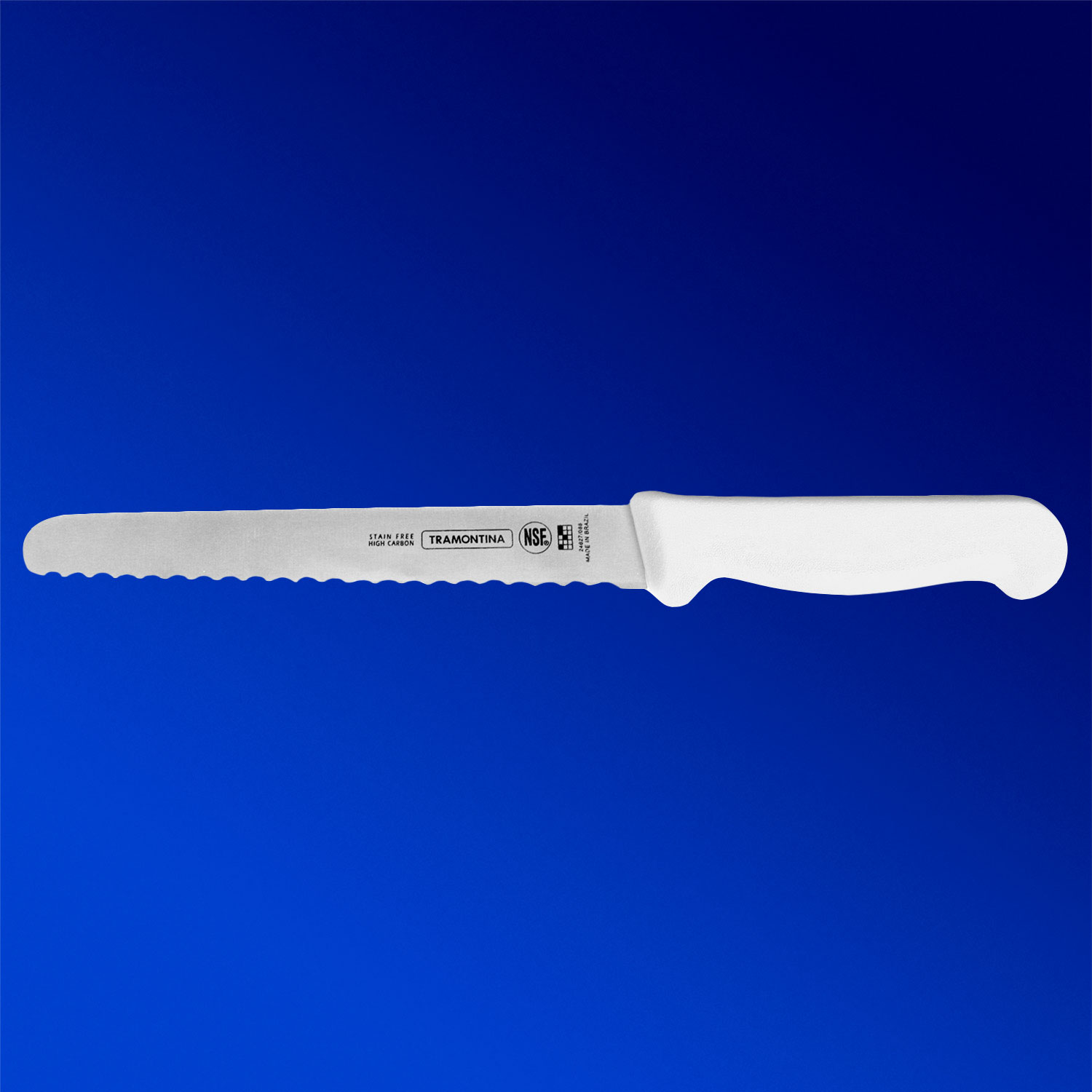 Нож Professional Master 203мм/350мм для хлеба заостренный белый