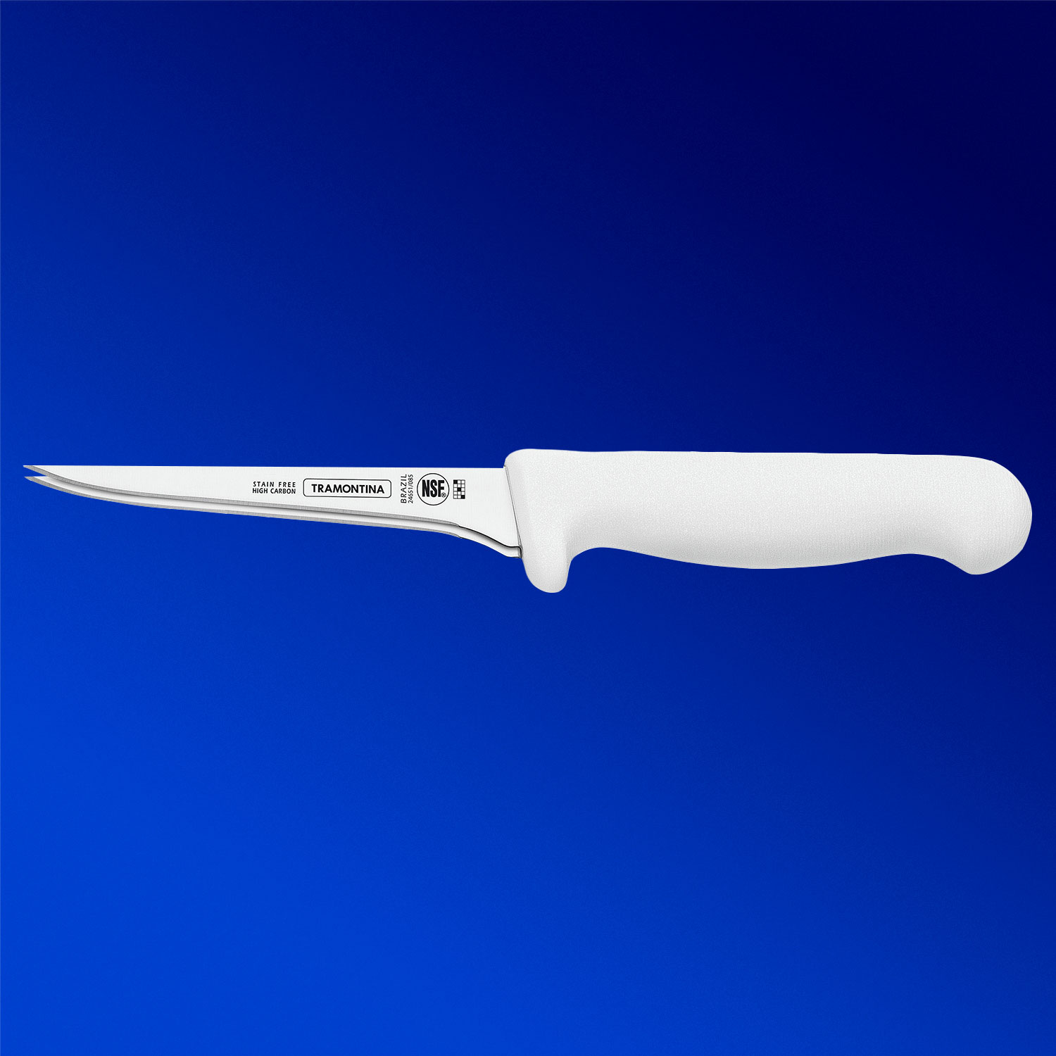 Нож Professional Master 127мм/276мм для нарезки два лезвия белый