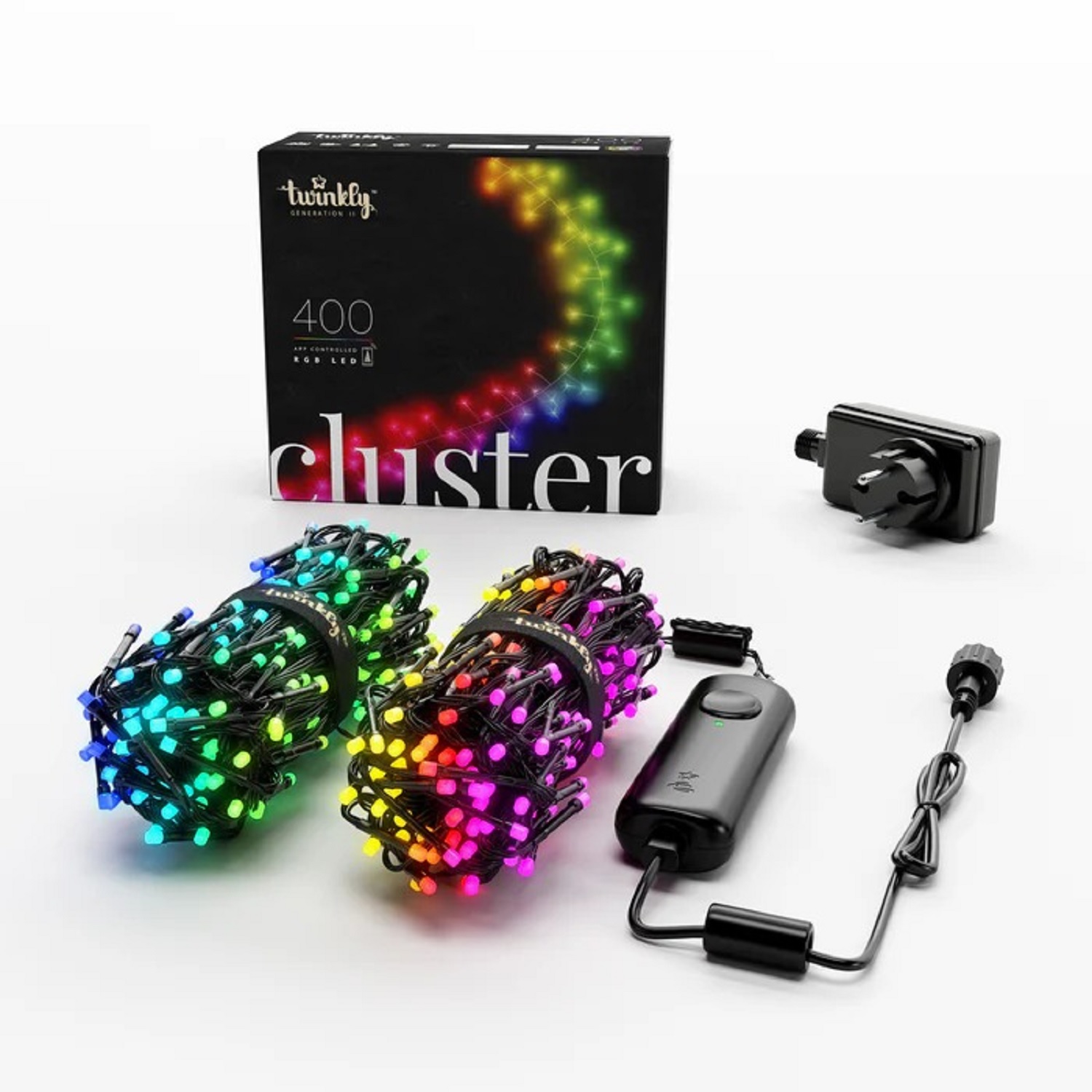 Гирлянда цепочка 6м разноцветная 400диодов LED MICRO outdoor Twinkly (Твинкли)