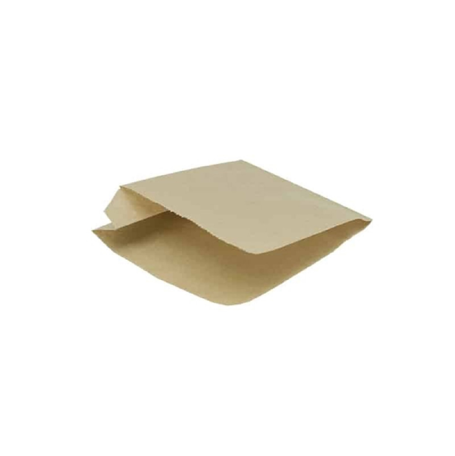Пакет бумажный V-дно 17х17см крафт OSQ SANDWICH BAG L 100шт/уп