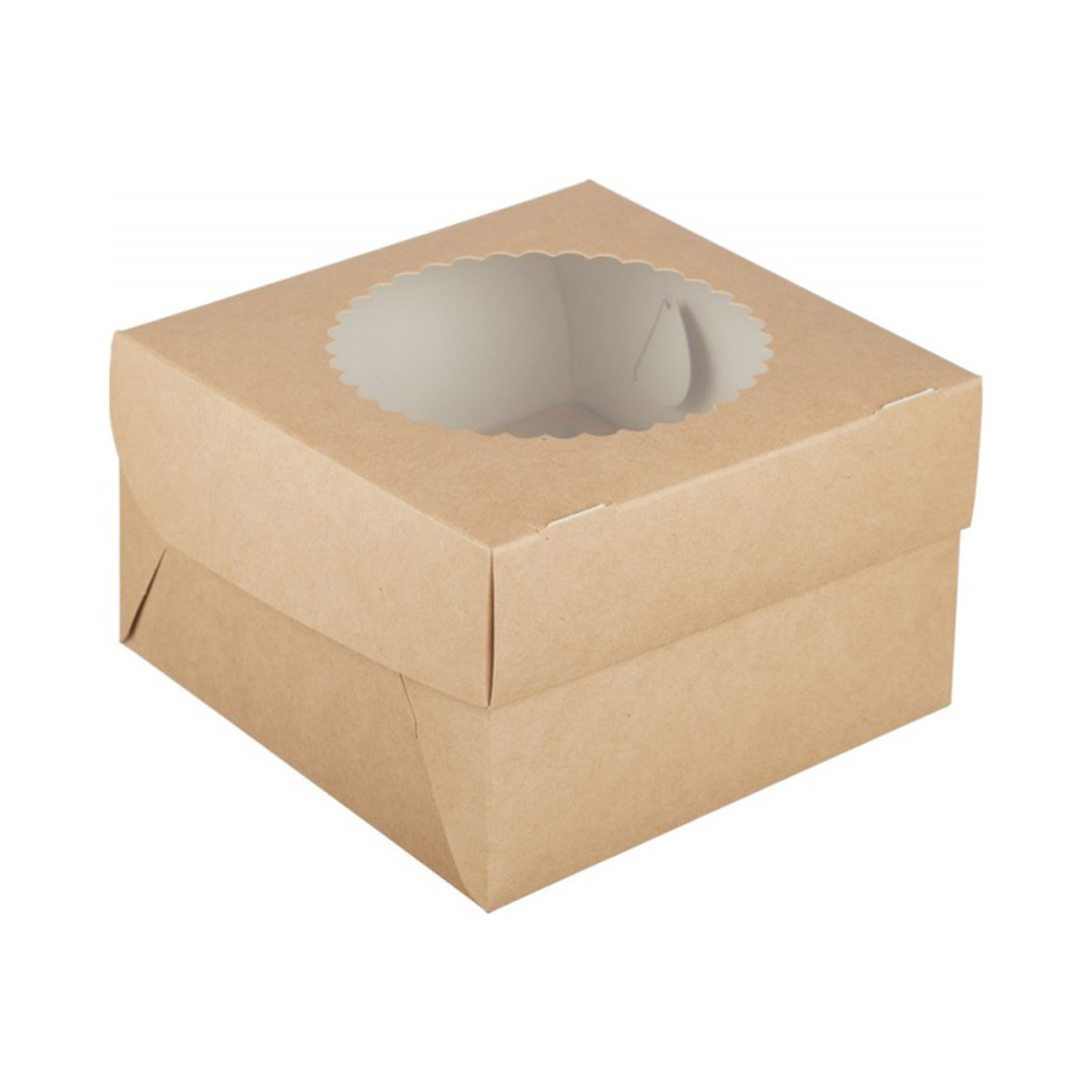 Упаковка для кексов и маффинов 16х16х10см ECO MUF 4