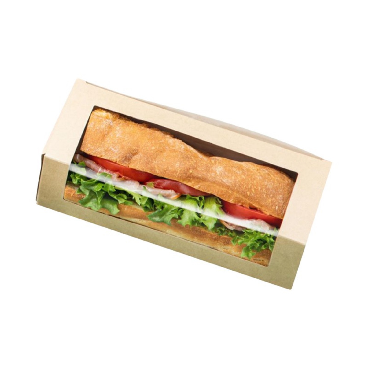 OSQ Baguette box 260 Упаковка для сэндвичей 26,0х8,0х6,0см